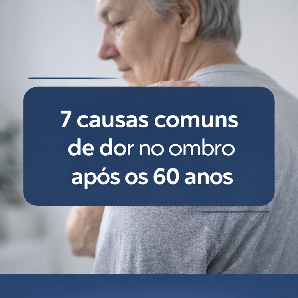 7 causas comuns de dor no ombro em pessoas com 60 anos