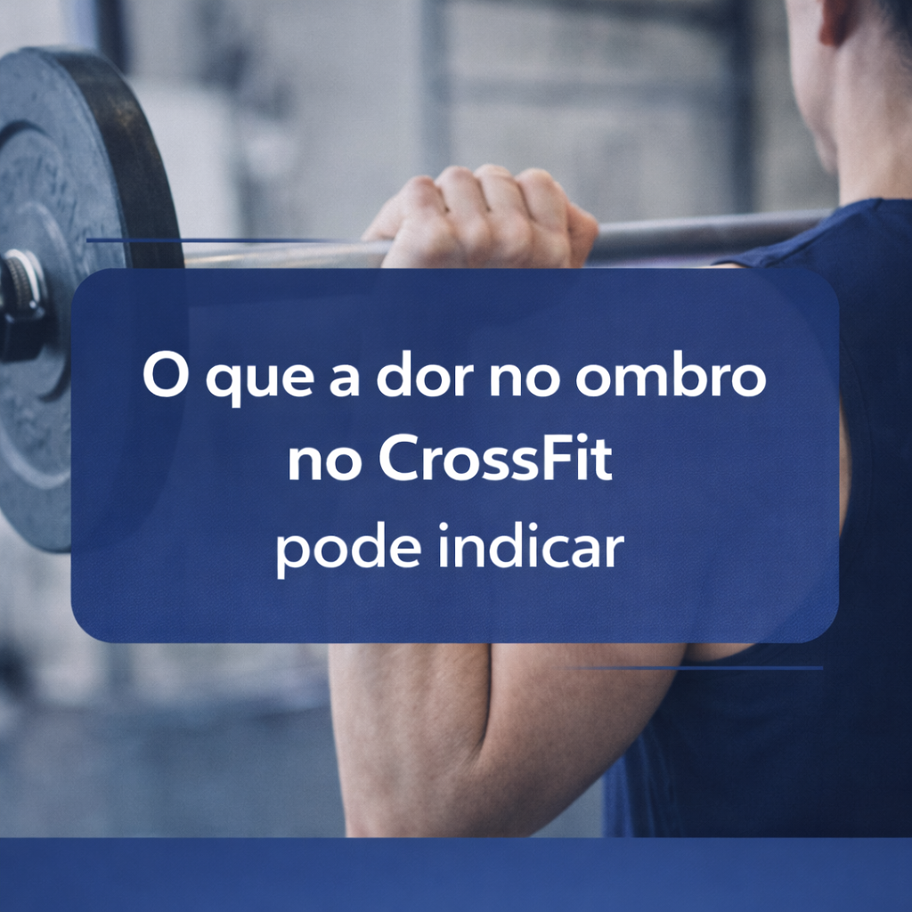 O que a dor no ombro no CrossFit pode indicar