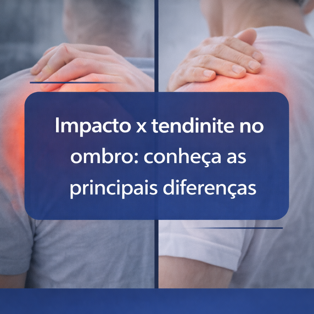 Impacto x tendinite no ombro: conheça as principais diferenças