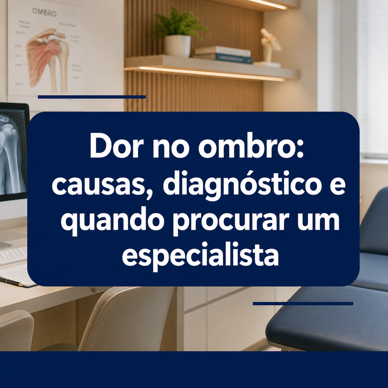 Dor no ombro: causas, diagnóstico e quando procurar um especialista