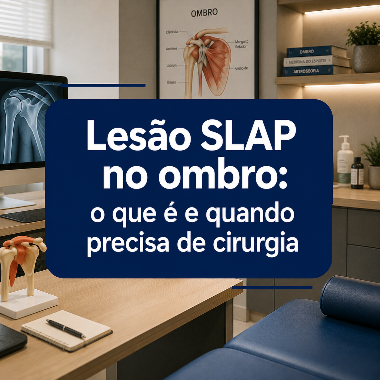 Lesão SLAP no ombro: o que é e quando precisa de cirurgia